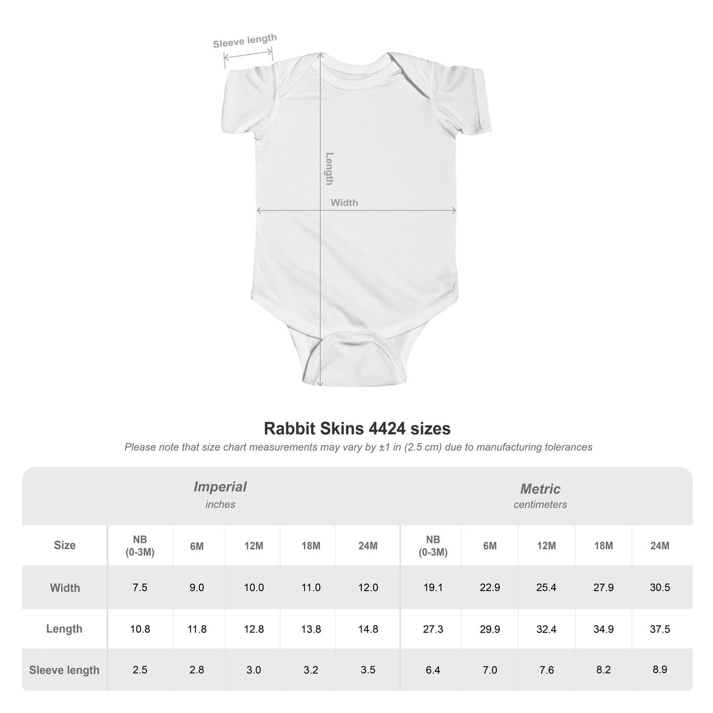 Infant Bodysuit - "hello little one" Minimal Newborn Onesie